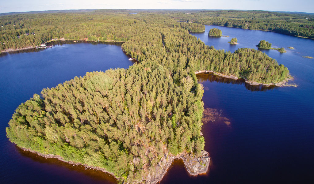 Ilmakuva Suutarniemen alueesta